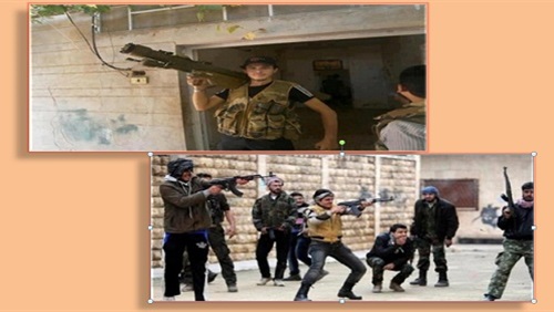 مراهقون يخوضون الحرب