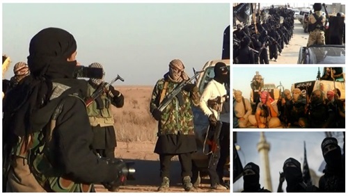 داعش يوثق مسيرة الدم