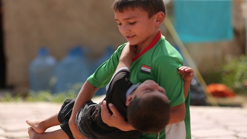 الاطفال الهاربون