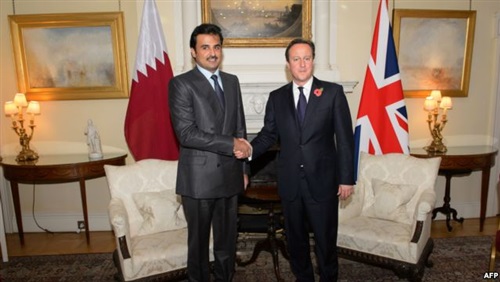 شراكة بريطانية قطرية