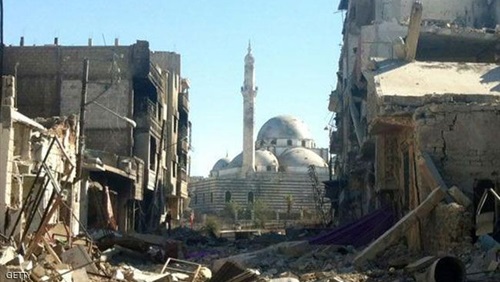 الدمار عنوان الازمة