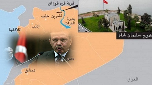 نقل ضريح سليمان شاه