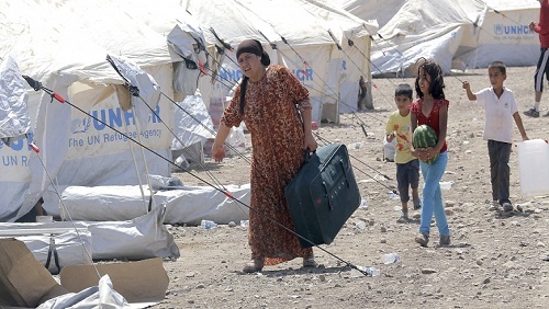 نقص لخدمات للاجئين