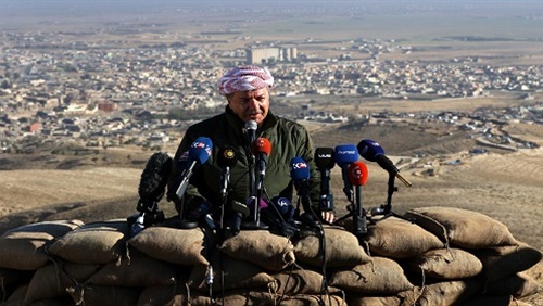 معارضة برزاني لإيران