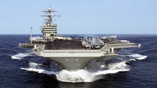 حاملة الطائرات الأمريكية