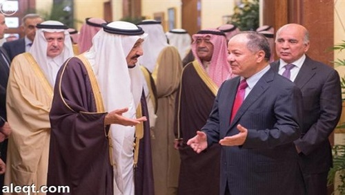 زيارة برزاني للرياض..