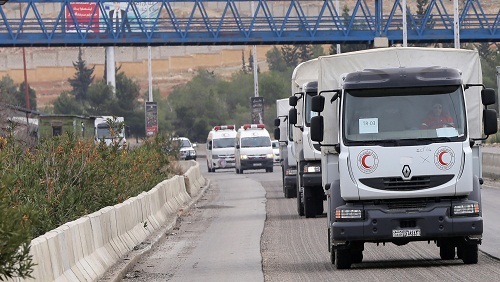 قوافل الإغاثة على