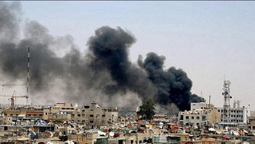 معركة حلب: مركز رقعة