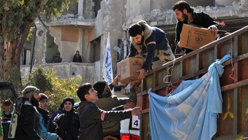 بدء وصول المساعدات