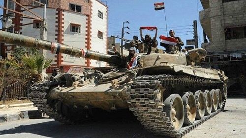 الجيش السوري يتقدم