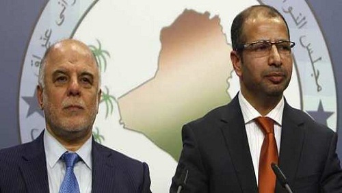 إقالة الجبوري واجتماع