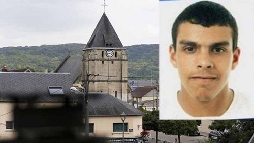 قاتل كاهن فرنسا سوري