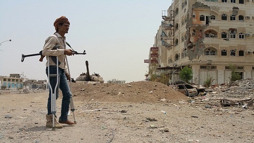 احتدام القتال علي