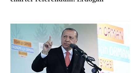 ضغوط اردوغان على