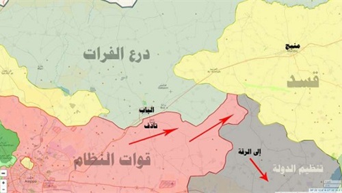 الرقة بين رحى داعش