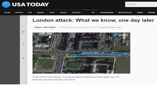 حادث  لندن الارهابي