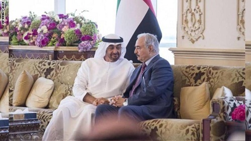 الإمارات في ظهر حفتر