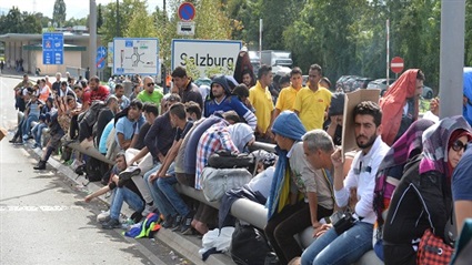 اللاجئون فى المانيا...