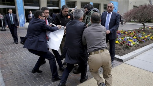 ظهور اردوغان أمام