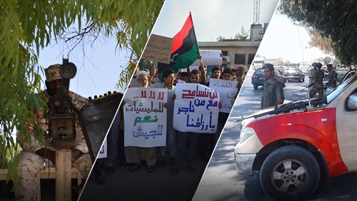 بعد شهر من المعارك