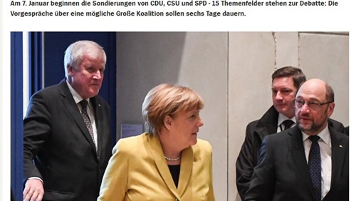 شولتس يعرقل ميركل..والمانيا