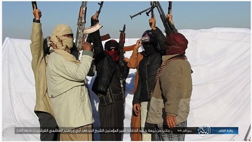 داعش ينشر صورًا لإرهابيين