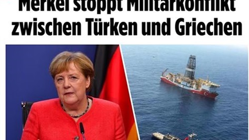 ميركل تنزع فتيل الحرب