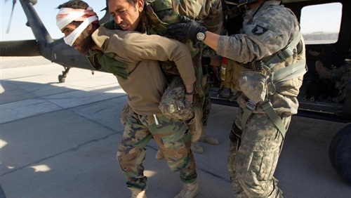 بعد انفجار قنبلة