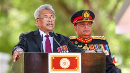 رئيس سريلانكا يؤكد