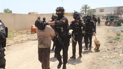 سقوط داعشي في بغداد