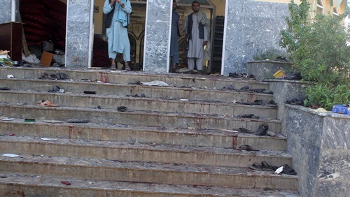 تفجير داخل مسجد فى