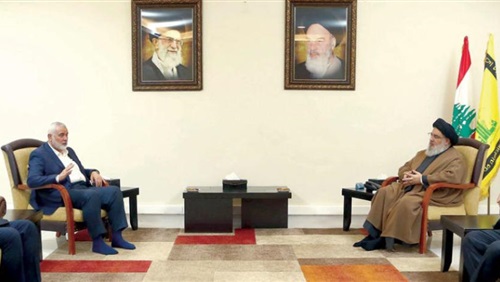 لقاء هنية حسن نصرالله..