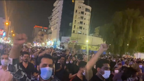 احتجاجات ايران..