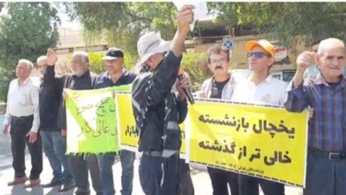 تصاعد احتجاجات المتقاعدين