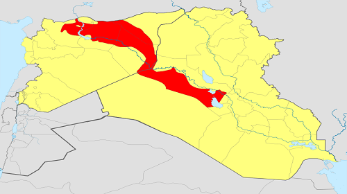 خريطة داعش فى العراق