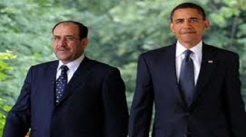 أوباما والمالكي