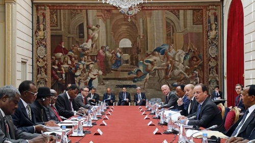 قمة فرنسية افريقية