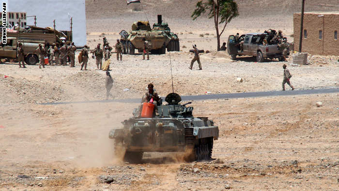 عناصر من قوات الجيش