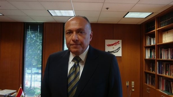 وزير الخارجية سامح