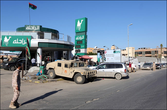 ازمه الوقود في العاصمه