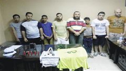 حبس ٩ من «ضنك» على