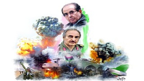 ليبيا دولة تسقط وقفزة