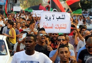 الصراع مع الليبيين