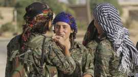 المرأة الكردية تقود