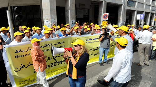 المشاركون في الإضراب