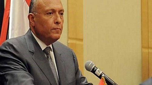وزير الخارجية سامح