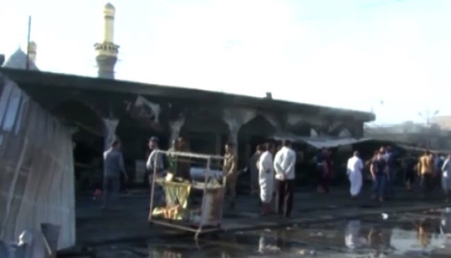 تفجير مرقد السيد