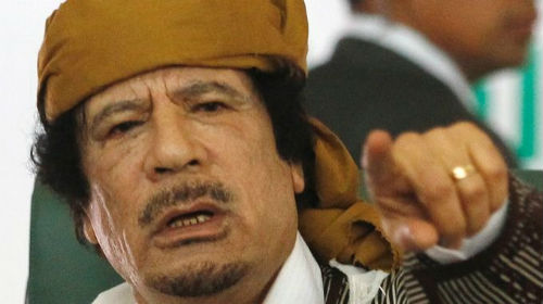20 يوليو: القذافي
