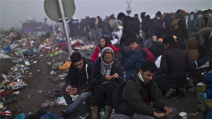 تراجع قدوم اللاجئين