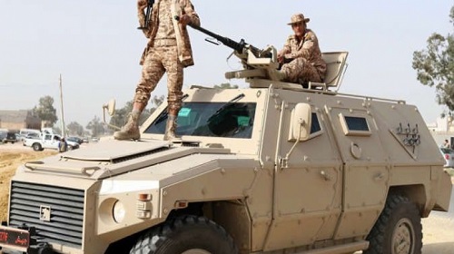 القوات الليبية تشن